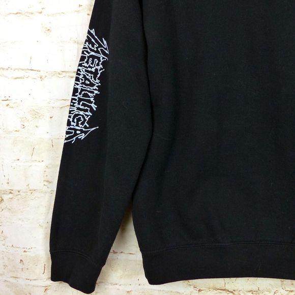 Metallica One Hoodie Mens S Black Pushead Skull And Justice For All Metal FLAWS - Picture 10 of 12